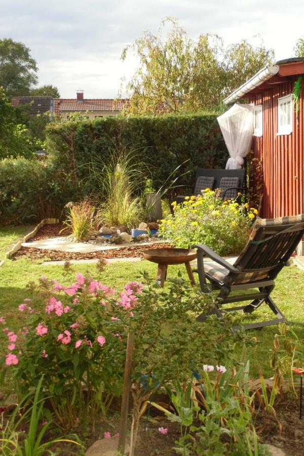 Ostseenahe Gartenidylle Eg Ribnitz-Damgarten Kültér fotó